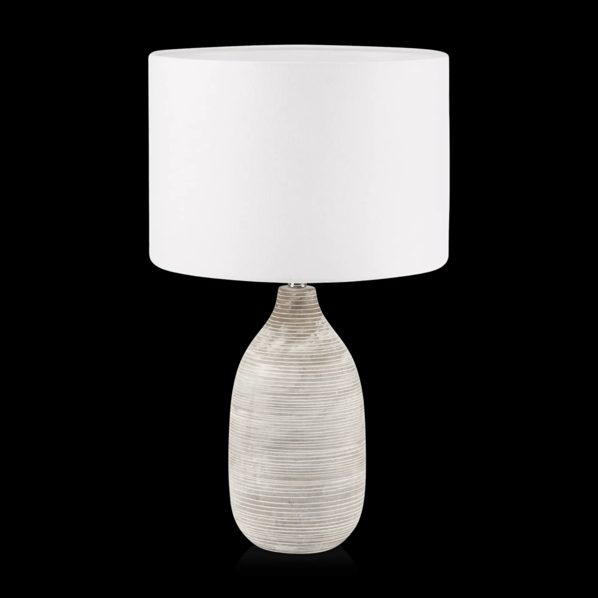 Bouclair Striped Ceramic Table Lamp* Table Lamps