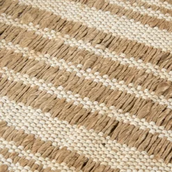 Bouclair Striped Natural Table Runner* Dinnerware|Kitchen & Dining Accessories