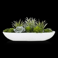 Bouclair Succulents in Cement Tray* Artificial Plants
