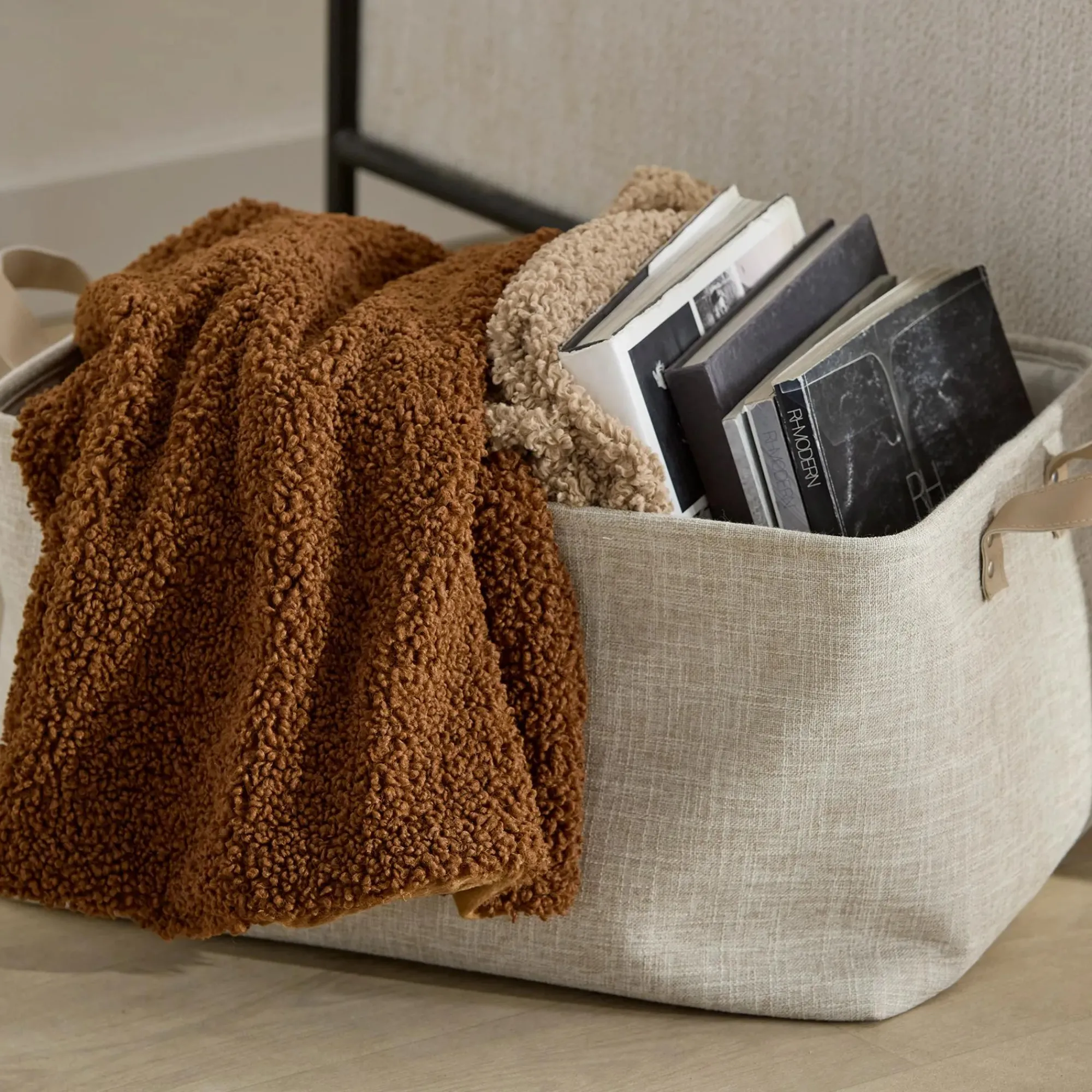 Bouclair Taha Storage Basket with Handles* Storage Baskets & Hampers|Storage & Baskets