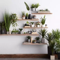 Bouclair Tall Grass in Cement Pot* Artificial Plants