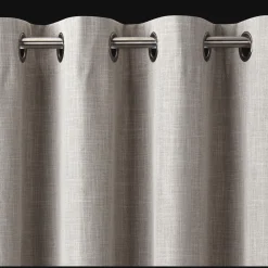 Bouclair Taupe Chita Blackout Curtain* Sheer Curtains & Window Sheer Panels|Blackout Window Curtains