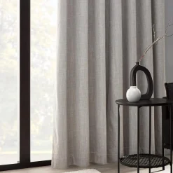 Bouclair Taupe Chita Blackout Curtain* Sheer Curtains & Window Sheer Panels|Blackout Window Curtains