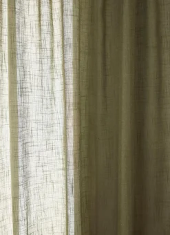 Bouclair Taza Back-Tab/Rod-Pocket Curtain* Sheer Curtains & Window Sheer Panels|Room Darkening & Light Filtering Curtains