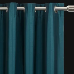 Bouclair Teal Pegaze Blackout Curtain* Sheer Curtains & Window Sheer Panels|Blackout Window Curtains