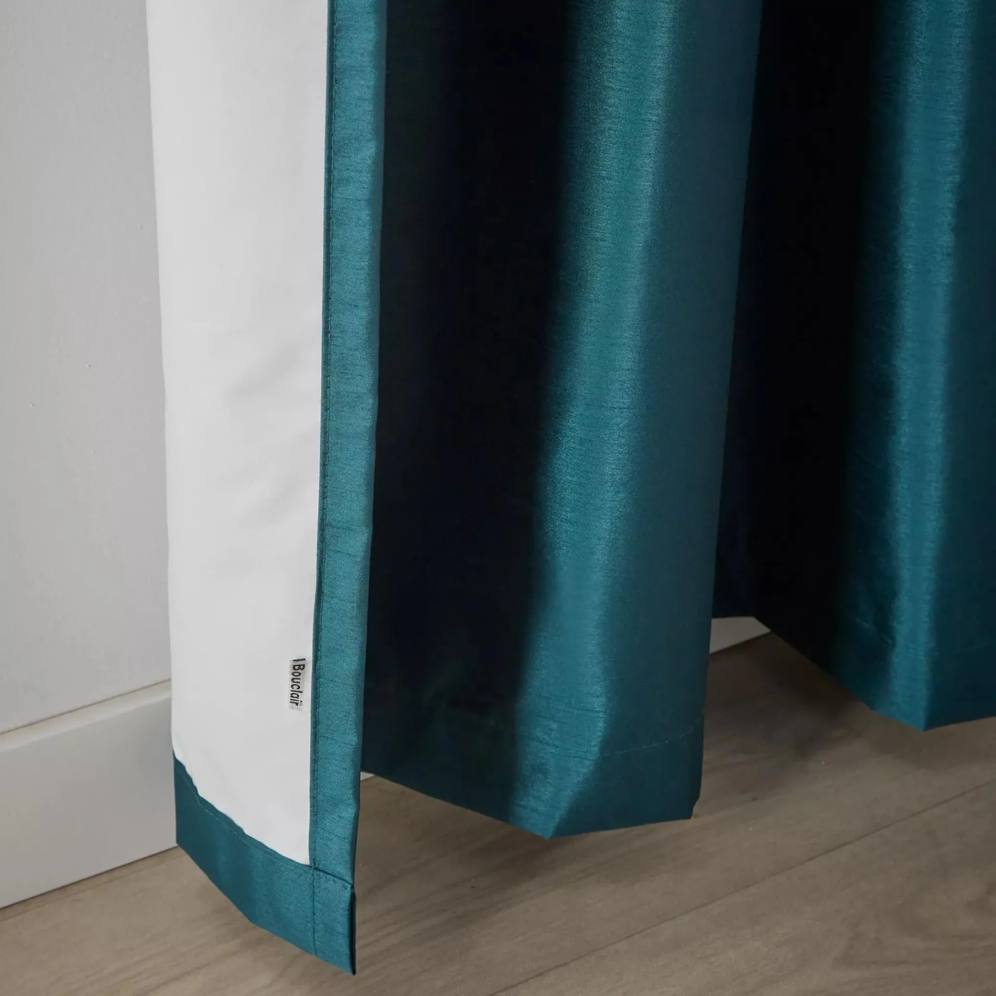 Bouclair Teal Pegaze Blackout Curtain* Sheer Curtains & Window Sheer Panels|Blackout Window Curtains