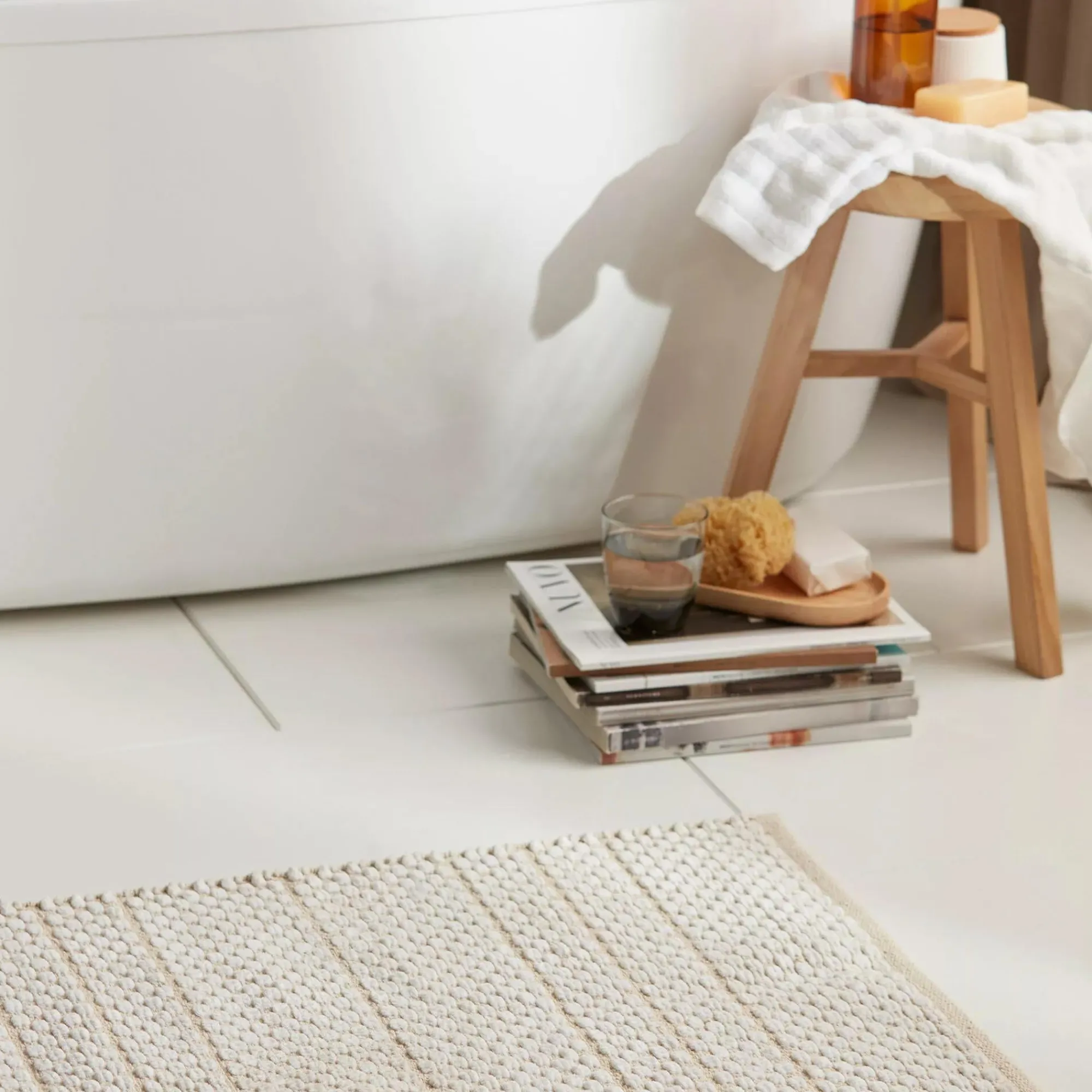 Bouclair Textured Bath Mat* Bath Mats