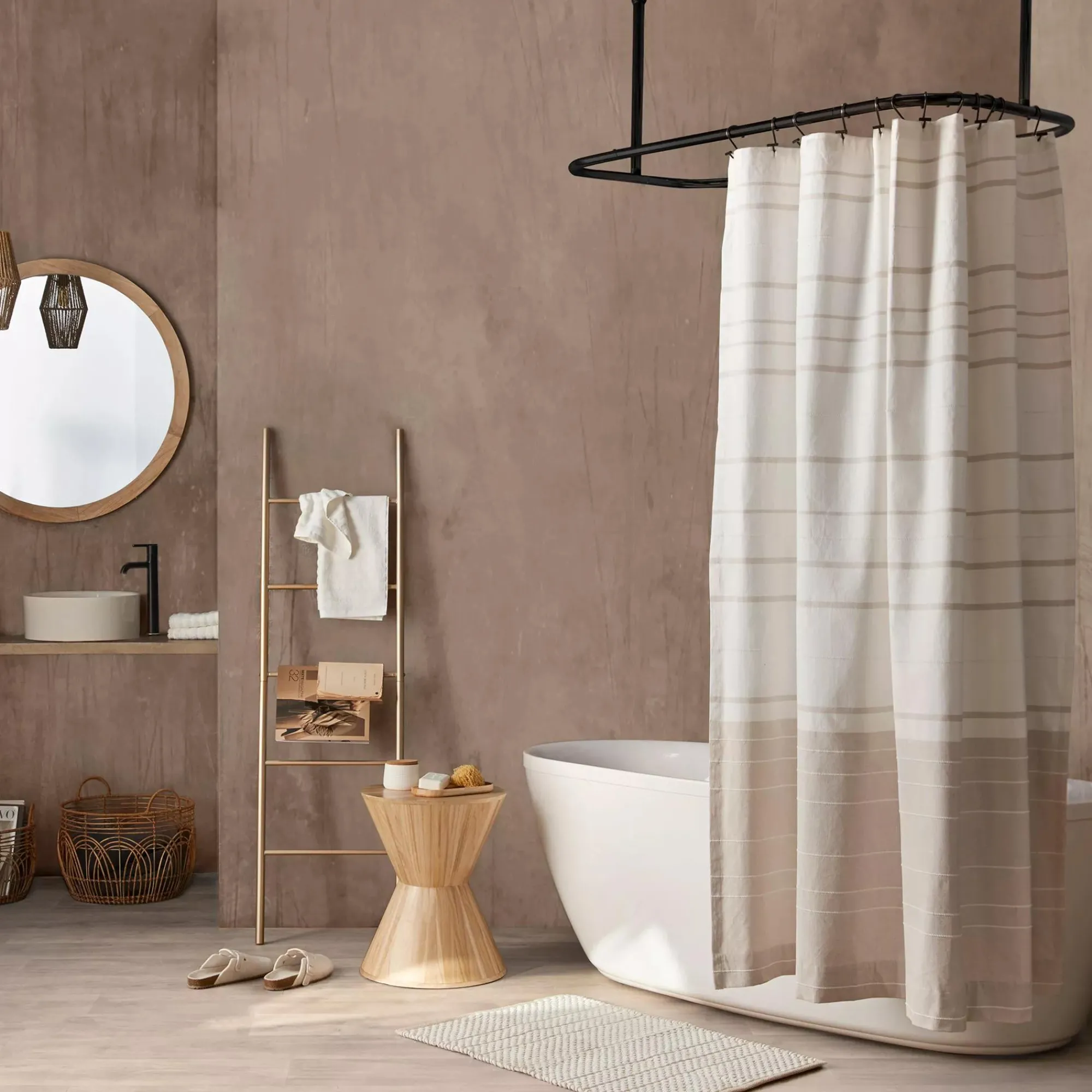 Bouclair Textured Bath Mat* Bath Mats