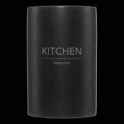 Bouclair Typography Black Utensils Jar* Dinnerware|Kitchen & Dining Accessories