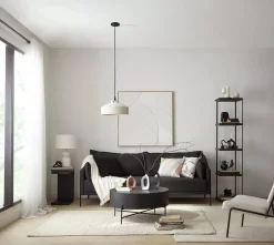 Bouclair Veneer and Metal Coffee Table* Coffee Tables|Coffee Tables & Side Tables