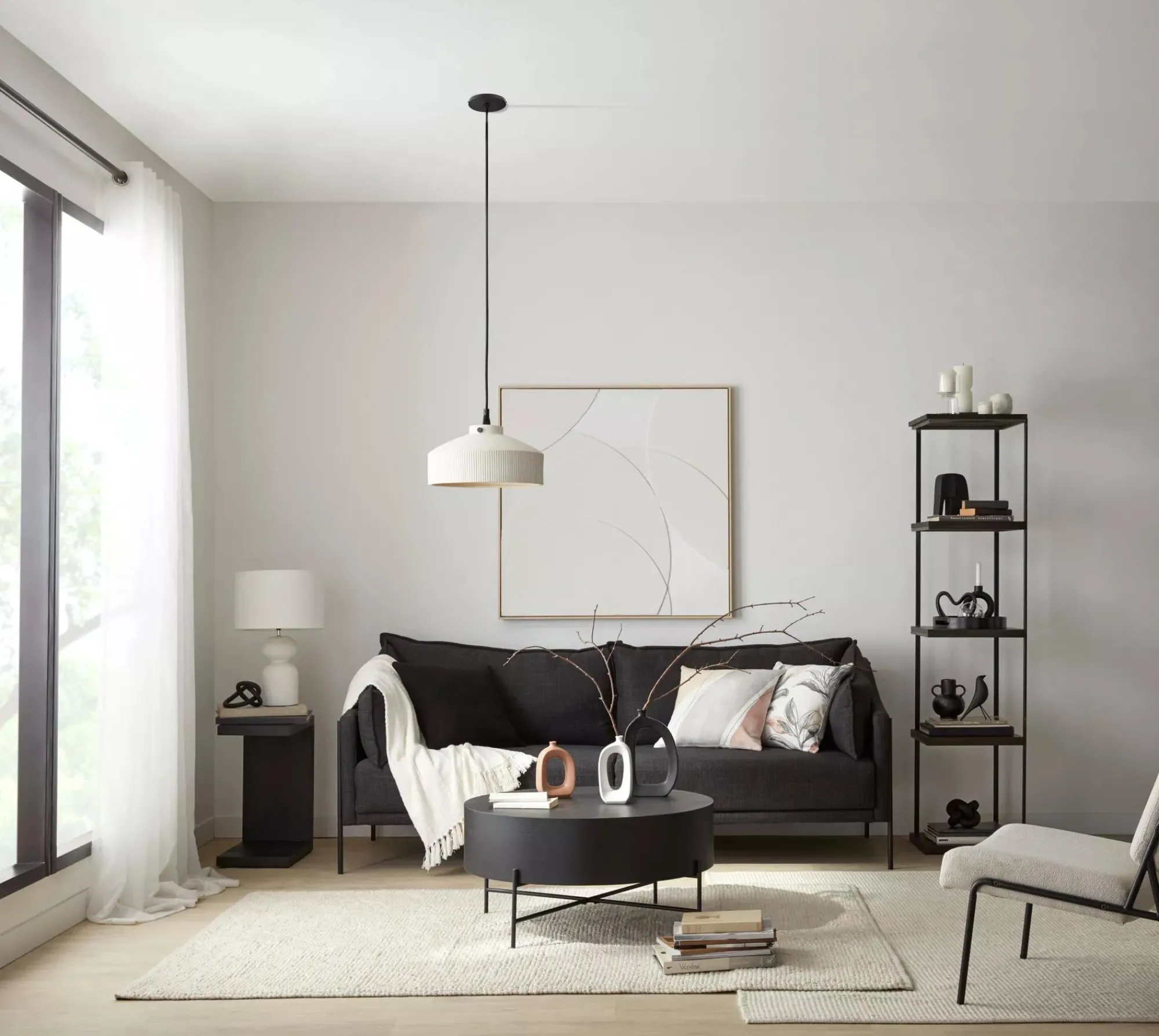 Bouclair Veneer and Metal Coffee Table* Coffee Tables|Coffee Tables & Side Tables