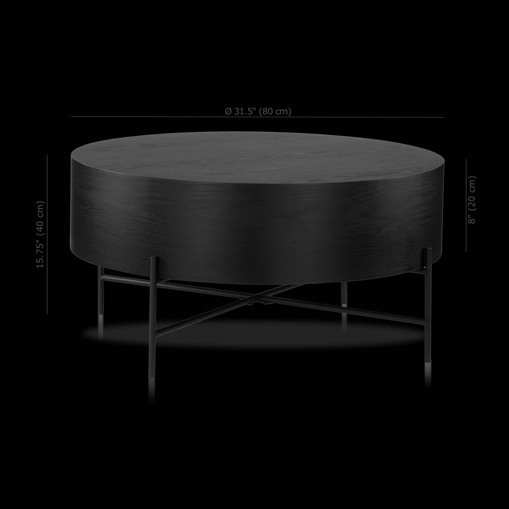 Bouclair Veneer and Metal Coffee Table* Coffee Tables|Coffee Tables & Side Tables