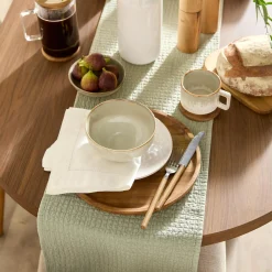 Bouclair Waffle Table Runner* Dinnerware|Tablecloths & Placemats