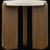 Bouclair Walnut Side Table* Side Tables|Coffee Tables & Side Tables
