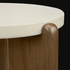 Bouclair Walnut Side Table* Side Tables|Coffee Tables & Side Tables