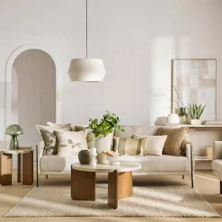 Bouclair Walnut Side Table* Side Tables|Coffee Tables & Side Tables