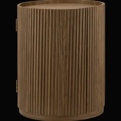 Bouclair Walnut Side Table with Hidden Storage* Side Tables|Coffee Tables & Side Tables