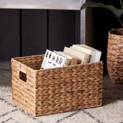 Bouclair Water Hyacinth Basket* Storage Baskets & Hampers|Storage & Baskets