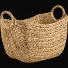 Bouclair Water Hyacinth Basket with Handles* Storage Baskets & Hampers|Storage & Baskets