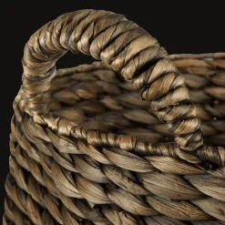 Bouclair Water Hyacinth Brown Basket* Storage Baskets & Hampers|Storage & Baskets