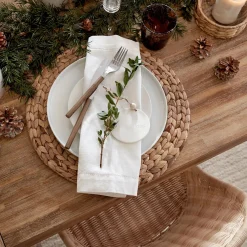 Bouclair Water Hyacinth Round Placemat* Dinnerware|Tablecloths & Placemats