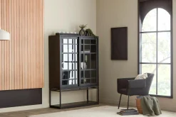 Bouclair Waterfall Eucalyptus in Black Pot* Artificial Plants