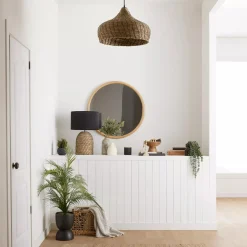 Bouclair Waterfall Eucalyptus in Black Pot* Artificial Plants