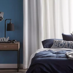 Bouclair White Bunga Panel Curtain* Room Darkening & Light Filtering Curtains