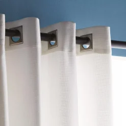 Bouclair White Bunga Panel Curtain* Room Darkening & Light Filtering Curtains