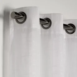Bouclair White Darja Sheer Curtain* Sheer Curtains & Window Sheer Panels
