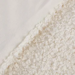 Bouclair White Doodle Boucle Throw* Decorative Throws & Blankets