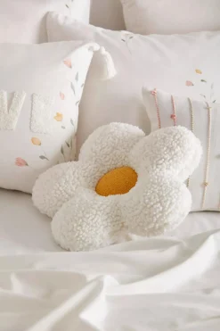 Bouclair White Fabulous Decorative Pillow* Junior Throw Pillows