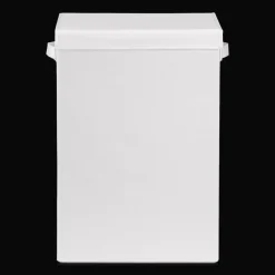 Bouclair White Foldable Hamper* Storage Baskets & Hampers|Storage & Baskets