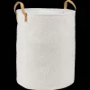 Bouclair White Hamper with Boucle* Junior Decorative Accessories