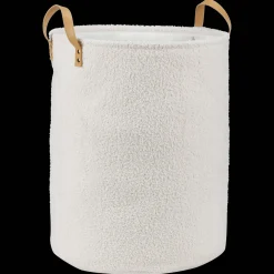 Bouclair White Hamper with Boucle* Junior Decorative Accessories