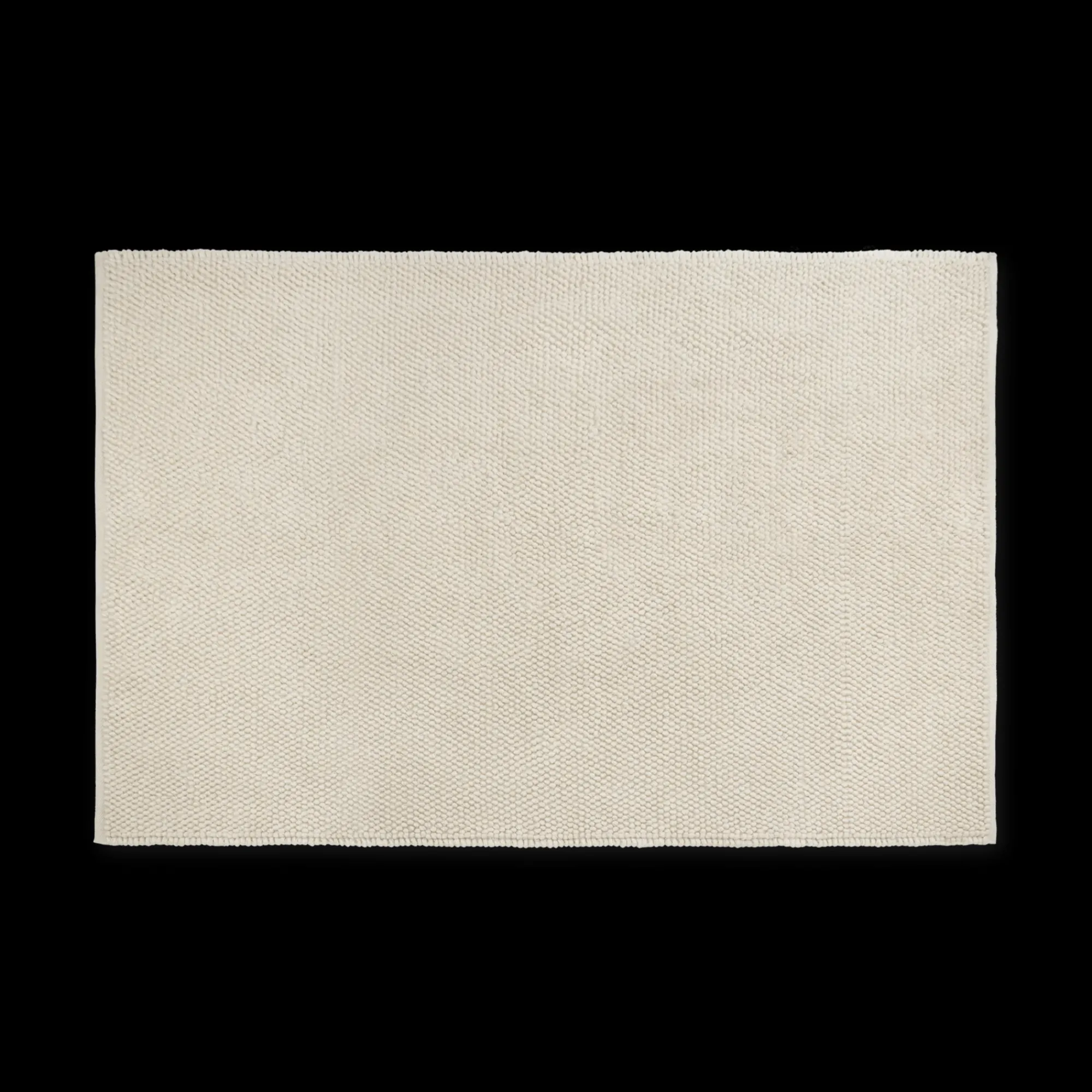 Bouclair White Landric Polyester Rug* Rugs