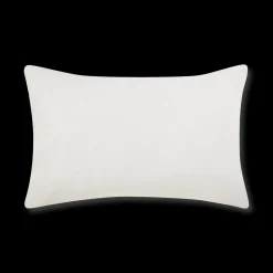 Bouclair White Lindy Lumbar Decorative Pillow* Decorative Throw Pillows