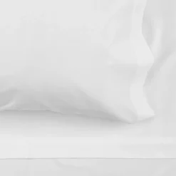 Bouclair White 4-Piece Bamboo Sheet Set* Bed Sheet Sets