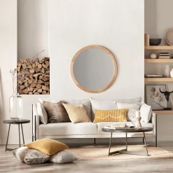 Bouclair Wolf Faux Fur Decorative Lumbar Pillow* Decorative Throw Pillows