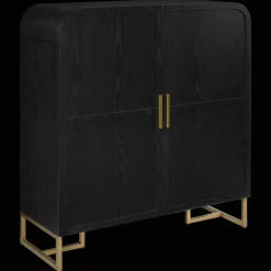 Bouclair Wood and Gold Buffet* Furniture Accessories|Buffet Tables & Credenzas