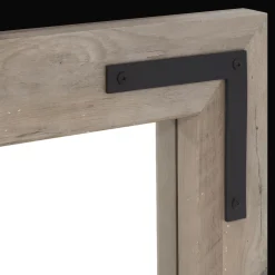 Bouclair Wood and Metal Framed Mirror* Mirrors