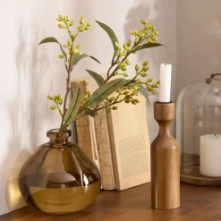 Bouclair Wood Candle Holder* Home Decorative Items & Objects|Candles & Candle Stick Holders