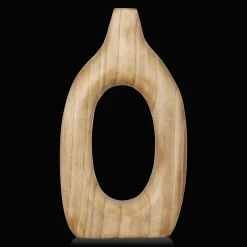 Bouclair Wood Loop Vase* Modern Decorative Vases|Home Decorative Items & Objects
