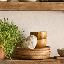 Bouclair Wood Plate* Dinnerware|Kitchen & Dining Accessories