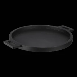 Bouclair Wood Round Tray with Handles* Home Decorative Items & Objects