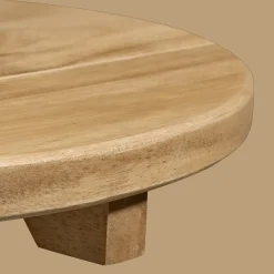 Bouclair Wood Tray with Stand* Dinnerware