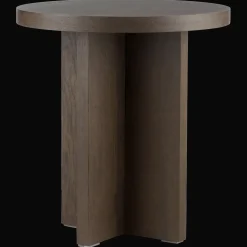 Bouclair Wooden Round Side Table* Side Tables|Coffee Tables & Side Tables