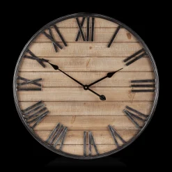 Bouclair Wooden Wall Clock* Wall Decorations